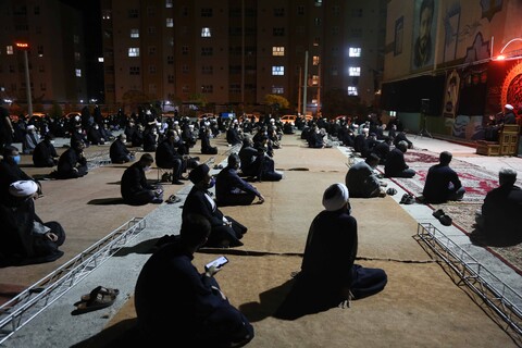 تصاویر/ عزاداری شب عاشورای حسینی در مسجد امام حسن عسکری پردیسان