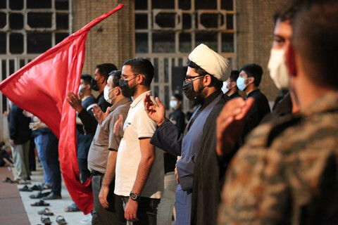 تصاویر/ مراسم عزاداری اباعبدالله الحسین(ع) در مسجد الغدیر اهواز