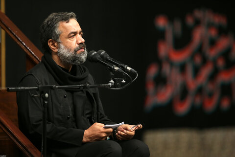تصاویر/ مراسم عزاداری شام غریبان حسینی (علیه‌السلام) با حضور رهبر معظم انقلاب
