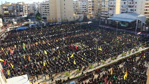 عزاداری روز عاشورا در مناطق مختلف لبنان