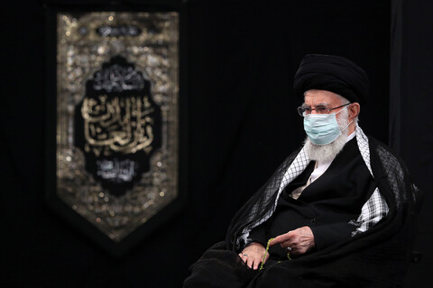 رہبر معظم انقلاب اسلامی کی موجودگي میں حسینیہ امام خمینی (ع) میں آخری مجلس منعقد