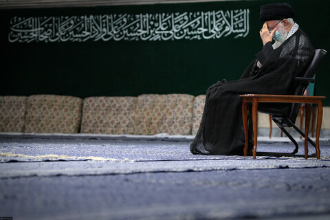 رہبر معظم انقلاب اسلامی کی موجودگي میں حسینیہ امام خمینی (ع) میں آخری مجلس منعقد
