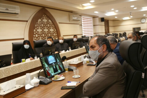 تصاویر / دیدار اعضای جدید شورای اسلامی شهر قم با آیت الله اعرافی