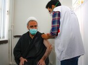 نماینده ولی فقیه در سمنان واکسن ایرانی برکت زد
