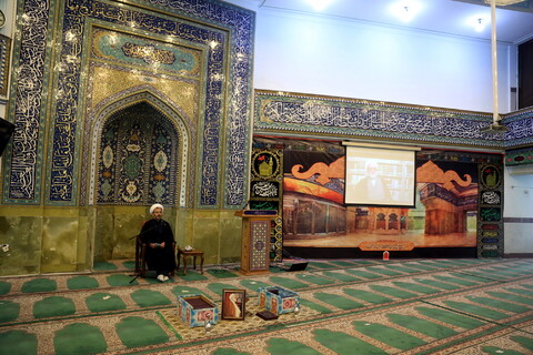 مراسم بزرگداشت مرحوم استاد پیشوایی در موسسه آموزشی و پژوهشی امام خمینی(ره)