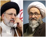 تماس تلفنی رئیس‌جمهور با حجت‌الاسلام‌والمسلمین حیدری