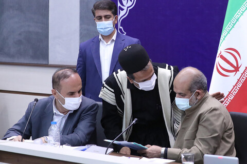 تصاویر/ نشست سران عشایر با حجت‌الاسلام و المسلمین رئیسی در اهواز