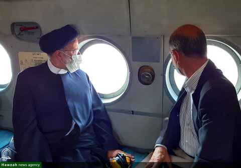 بالصور/ زيارة السيد رئيسي إلى محافظة خوزستان جنوبي إيران
