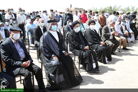 بالصور/ زيارة السيد رئيسي إلى محافظة خوزستان جنوبي إيران