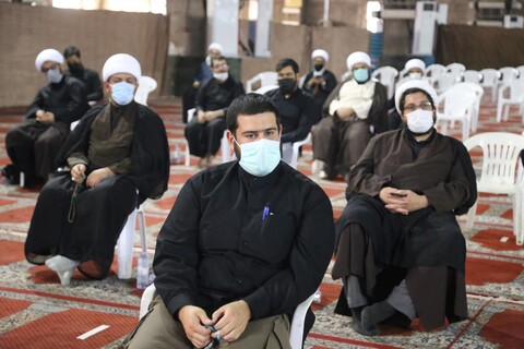 تصاویر/ گردهمایی طلاب جهادگر عرصه سلامت در اهواز