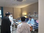 بازدید سرزده امام جمعه اهواز از بیمارستان گلستان | قدردانی از تلاش‌های مدافعان سلامت و طلاب جهادی
