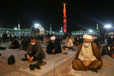 تصاویر / آیین رونمایی کتاب (دین ، انیمیشن ، سبک زندگی) آخرین اثر مرحوم فرج نژاد در مسجد جمکران