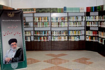 بازدید حجت الاسلام برته از کتابخانه مرکز بررسی های اسلامی