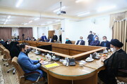 تصاویر / دیدار وزیر تعاون، کار و رفاه اجتماعی با آیت الله حسینی بوشهری