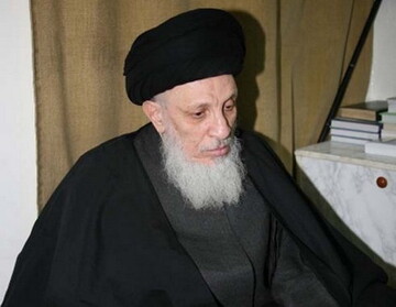 مهر حضرت آیت‌الله حکیم در نجف شکسته شد +فیلم