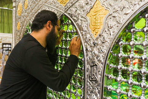 تصاویر/ رزمایش شمیم حسینی اوقاف در امامزاده میر حمزه اصفهان