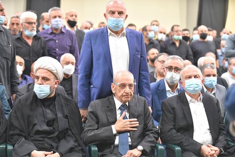 مراسم تشییع و تدفین آیت الله قبلان در لبنان