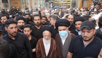 تصاویر جدید از برنامه‌ها و دیدارهای هیئت اعزامی حوزه علمیه قم به عراق