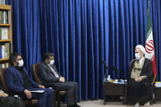 فیلم | دیدار وزیر فرهنگ و ارشاد اسلامی با آیت الله اعرافی