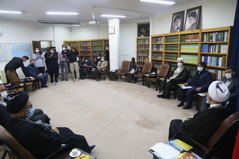 تصاویر / دیدار وزیر فرهنگ و ارشاد اسلامی با آیت الله اعرافی