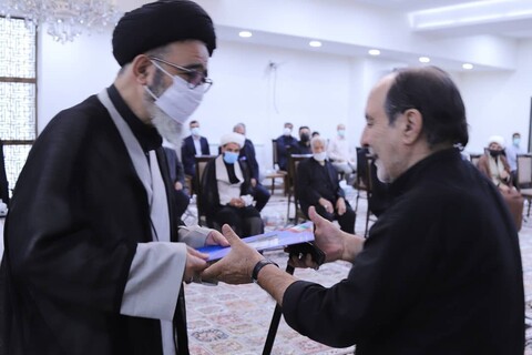 تصاویر / مراسم تجلیل از هیئت های حسینی تبریز