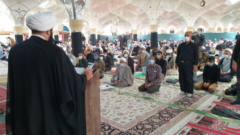 تصاویر / تشییع پیکر آیت الله حسینی کاهانی در شهر قوچان