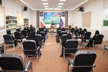 تصاویر/ آیین آغاز سال تحصیلی جدید حوزه علمیه خواهران یزد