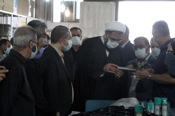 امام جمعه همدان پای درد دل تولیدکنندگان شهرک صنعتی بوعلی نشست