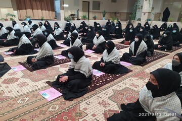 تصاویر/ آئین آغاز سال تحصیلی جدید مدرسه علمیه ریحانه الرسول ارومیه