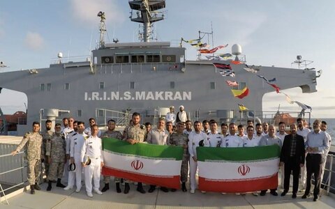 رسالة الإمام الخامنئي إثر عودة السّرب 75 في القوات البحريّة لجيش جمهوريّة إيران الإسلاميّة من الإبحار في المحيط الأطلسي
