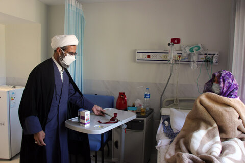 تصاویر/ بازدید نماینده ولی فقیه در خراسان شمالی از مراکز درمانی
