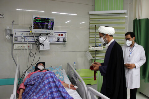 تصاویر/ بازدید نماینده ولی فقیه در خراسان شمالی از مراکز درمانی