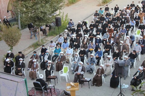 تصاویر/ مراسم افتتاحیه سال تحصیلی مدارس علمیه خوی