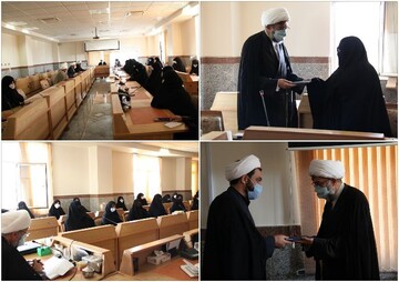 مراسم تکریم و معارفه مدیران معاونت آموزش حوزه‌ خواهران برگزار شد