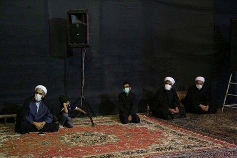 تصاویر / مراسم عزاداری شهادت امام حسن مجتبی (ع) در مصلی پردیسان