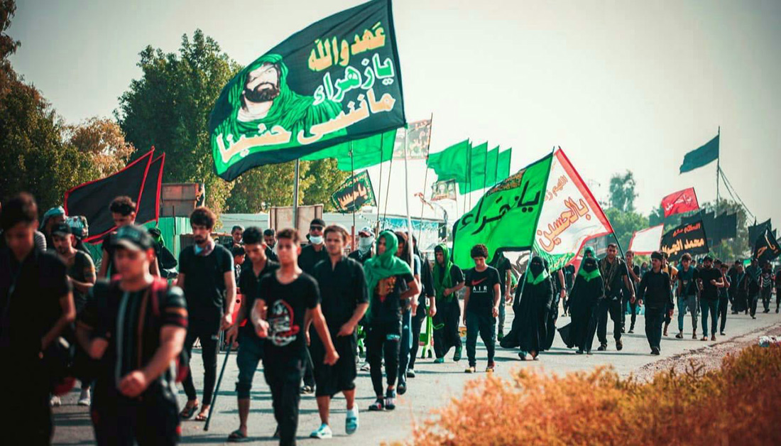 بالصور/ انطلاق مسيرة زيارة الأربعين
