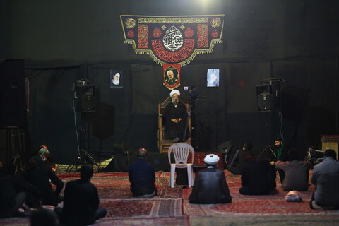 تصاویر / مراسم عزاداری شهادت امام حسن مجتبی (ع) در مصلی پردیسان