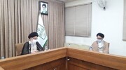 دیدار وزیر اطلاعات با آیت‌الله حسینی بوشهری