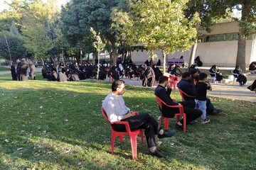 تصاویر/ مراسم گرامیداشت شهیدان حلبی ساز و مافی در ارومیه