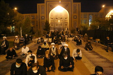 تصاویر / مراسم بزرگداشت حجت الاسلام والمسلمین درخشان پور در مدرسه علمیه معصومیه