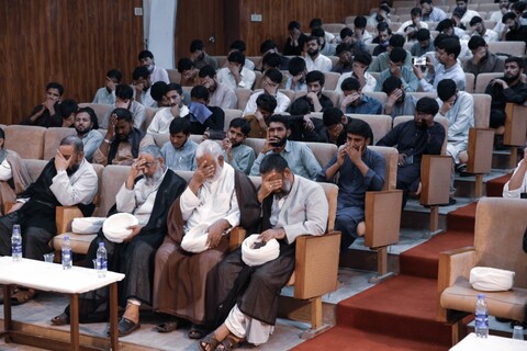 حوزہ علمیہ جامعۃ الکوثر میں علامہ محمد علی فاضل قدس سرہ کی یاد میں تعزیتی مجلس کا انعقاد