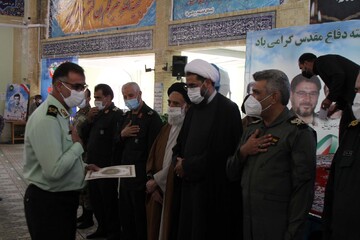 تصاویر |  مراسم تجدید عهد و پیمان نیروهای مسلح استان همدان با ولایت