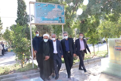 تصاویر| تجدید میثاق مسئولان قضایی استان فارس با شهدای دفاع مقدس