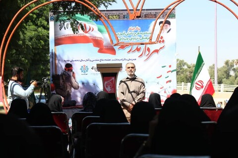 تصاویر/ آیین افتتاحیه طرح شهردار مدرسه در اهواز