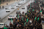 مراسم نمادین پیاده روی اربعین در اصفهان برگزار می شود