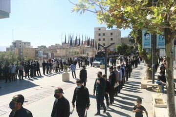 تصاویر/ اقامه عزای اربعین حسینی در سنندج