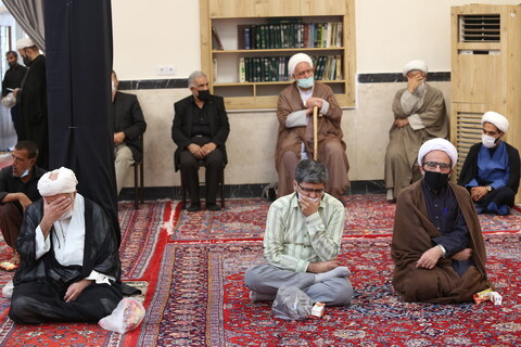 تصاویر / مراسم عزاداری اربعین حسینی با حضور آیت الله العظمی مکارم شیرازی