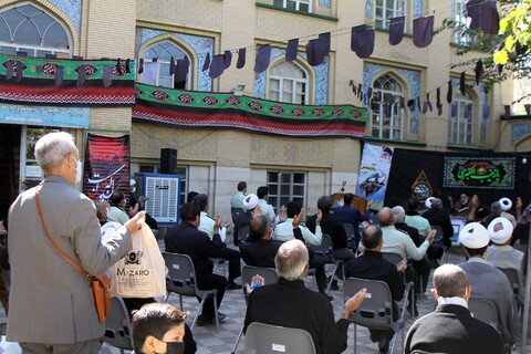تصاویر / برگزاری مراسم روز اربعین در مدرسه علمیه آیت الله آخوند همدانی(ره)
