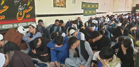 مراسم اربعین حسینی حوزه علمیه جامعه الاسلام کابل