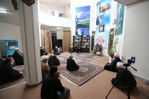 تصاویر/ مراسم بزرگداشت هفته دفاع مقدس در موسسه عالی فقه و علوم اسلامی